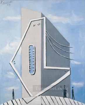 キュービズム Painting - ファムの記念碑 1929 年キュビズム
